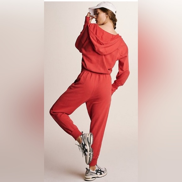 Free People Red Jumpsuit - Picture 3 of 7